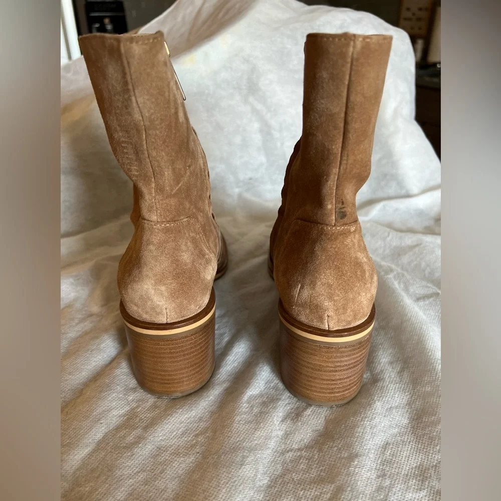 Aquatalia suede ankle